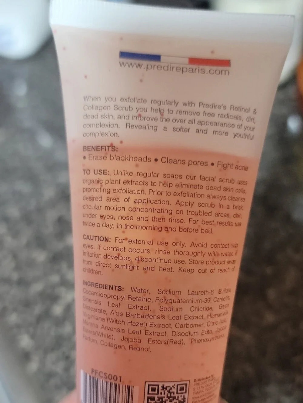 Predire Triple Acting Facial Cleansing Scrub